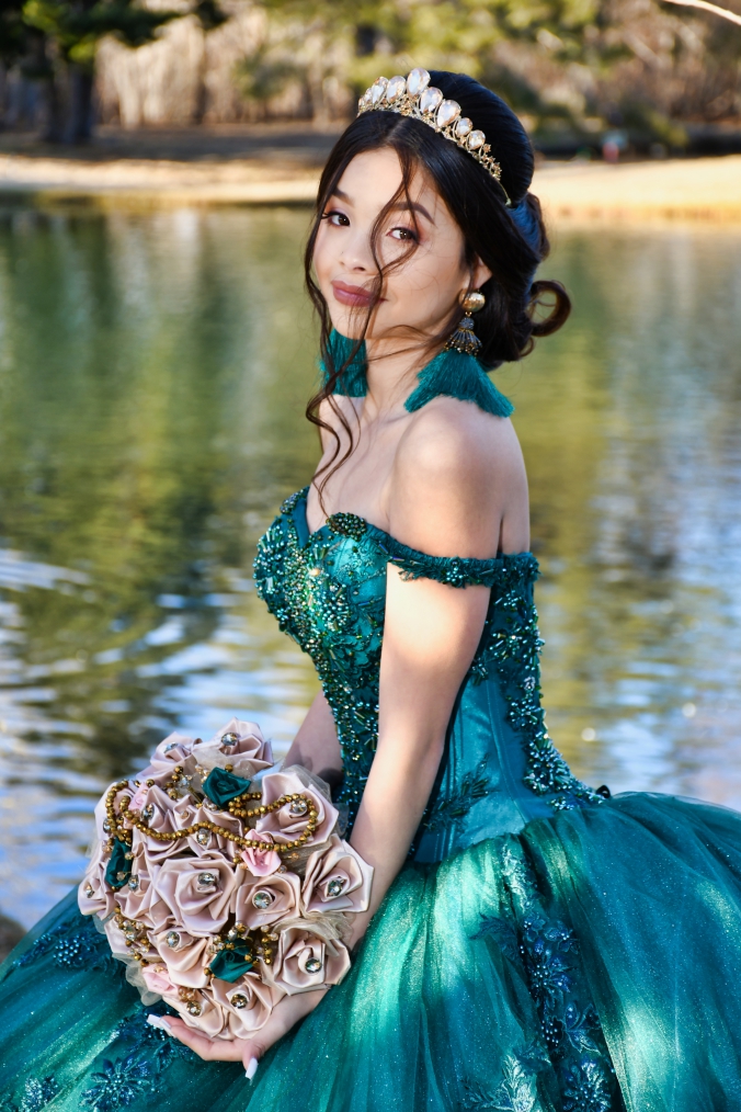 quinceanera with ceremony sign photography Reno Nevada